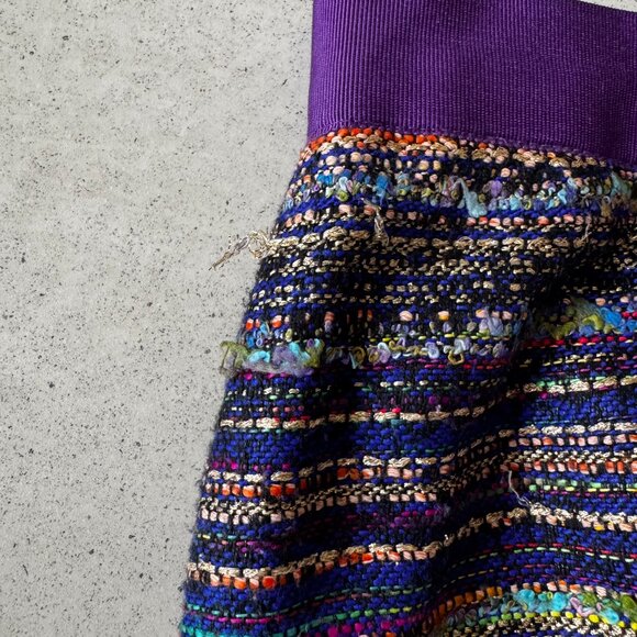 Kate Spade “Skirt the Rules” Tweed Pencil Skirt – Multi-Color Metallic – Size 4 - Picture 3 of 5